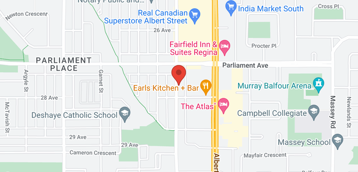 map of 111 4045 Rae ST